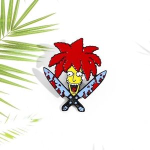 🎉 New The Simpsons Sideshow Bob Enamel Pin